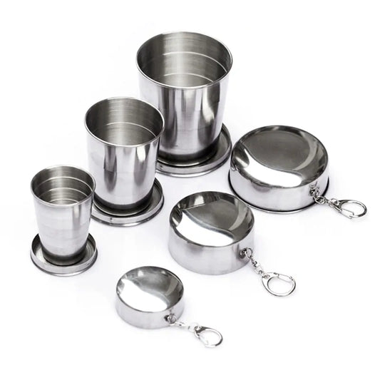 Stainless Steel Camping Folding Cup