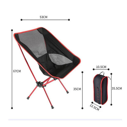 Portable Collapsible Camping Moon Chair